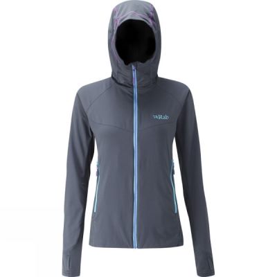 Chaquetas Rab Alpha Flux Mujer - Gris - Chile OYX920847